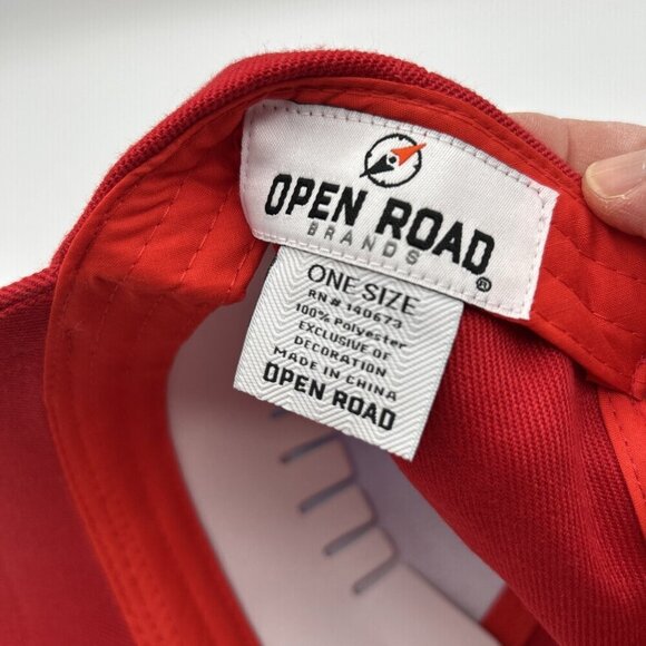 Ford‎ Bronco Hat Cap Red Blue Trucker Style Automotive Racing Adult - Picture 7 of 8